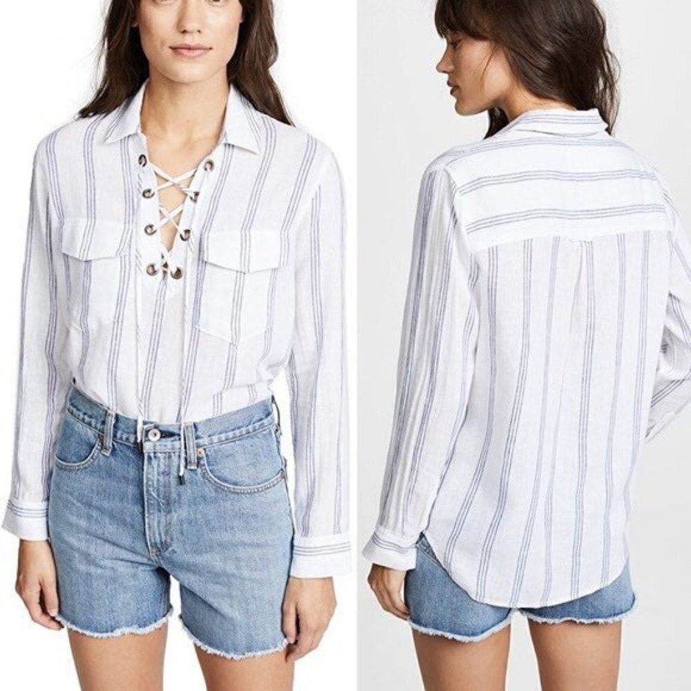 Rails striped top - image 1